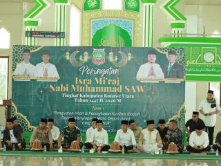 Peringatan Isra Mi’raj 1447 H: Bupati Ikbar Ajak Masyarakat Konut Jadikan Shalat sebagai Fondasi Moral Membangun Daerah