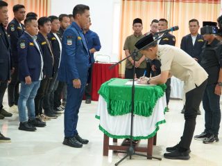 Bupati Konawe Utara Lantik Pengurus Karang Taruna 2025–2030, Tekankan Inovasi Pemuda untuk Kemajuan Daerah