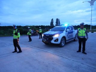 Ditlantas Polda Sultra Tindak Tegas Balap Liar dan Knalpot Brong Selama Ramadan