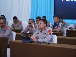 Dirlantas Polda Sultra Ikuti Vicon Kapolri, Bahas Situasi Kamtibmas Nasional dengan Pendekatan Humanis