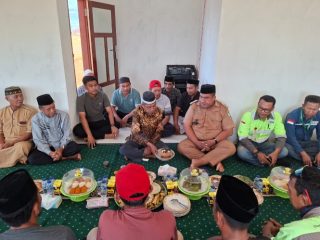 Resmikan Musholla Dusun 3, Kades Tapunggaya Apresiasi Dermawan Wakaf Tanah dan Dukungan PT SBP-PT.BKM