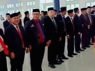 Segarkan Roda Pemerintahan, Bupati Konawe Utara H. Ikbar Lantik Pejabat Eselon II