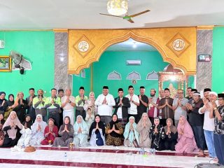 Halal Bihalal di Tapunggaya, Warga dan PT BKM Pererat Silaturahmi Pasca Idulfitri