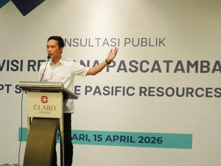 Bupati Konawe Utara Buka Konsultasi Publik Revisi Pascatambang PT Stargate