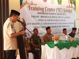 Wabup Konawe Utara Buka Training Center MTQ, Siapkan Kafilah Hadapi MTQ Provinsi Sultra