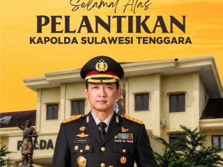 PT ANTAM Tbk UBPN Konawe Utara mengucapkan selamat dan sukses atas pelantikan Brigjen Pol. Dr. Himawan Bayu Aji, S.H., S.I.K., M.H. sebagai Kapolda Sulawesi Tenggara.