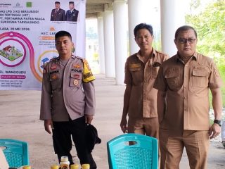 POLSEK ASERA MONITORING DAN AMANKAN PENYALURAN LPG 3 KG, WARGA PADATI GEDUNG LAIKA KONASARA