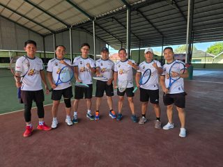 Tim Tenis Lapangan Polres Konawe Utara Lolos ke Babak Delapan Besar Turnamen Kapolda Sultra Cup 2026