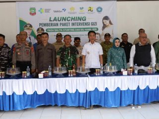 Bupati Konawe Utara Luncurkan Program Intervensi Gizi untuk Balita Stunting dan Ibu Hamil, Tegaskan Penanganan Harus Terintegrasi