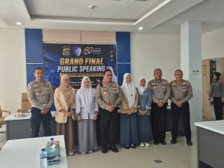 Tiga Finalis Tampil Memukau, Ditlantas Polda Sultra Lahirkan Duta Muda Keselamatan Berlalu Lintas Lewat Lomba Public Speaking