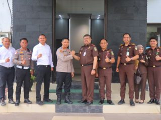 Rawat Sinergitas Penegakan Hukum, Kapolres Konawe Utara Sambangi Kejaksaan Negeri Konawe