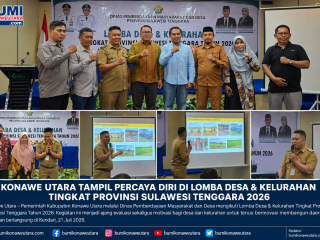 Kelurahan Asera Ukir Sejarah, Raih Juara II Lomba Kelurahan Tingkat Provinsi Sulawesi Tenggara 2026
