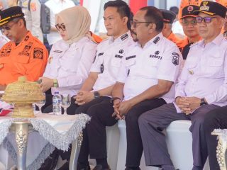 Bupati Konut Ikbar Hadiri Apel Siaga Karhutla Sultra, Tegaskan Komitmen Perkuat Kesiapsiagaan