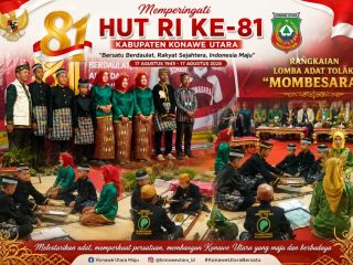 Peringati HUT RI, Lomba Adat Tolaki Mombesara di Basule Jadi Momentum Pelestarian Budaya dan Edukasi Generasi Muda
