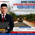 DPRD Konut Apresiasi Perusahaan di Blok Mandiodo Mulai Perbaiki Akses Jalan Mandiodo–Tapuemea–Tapunggaya